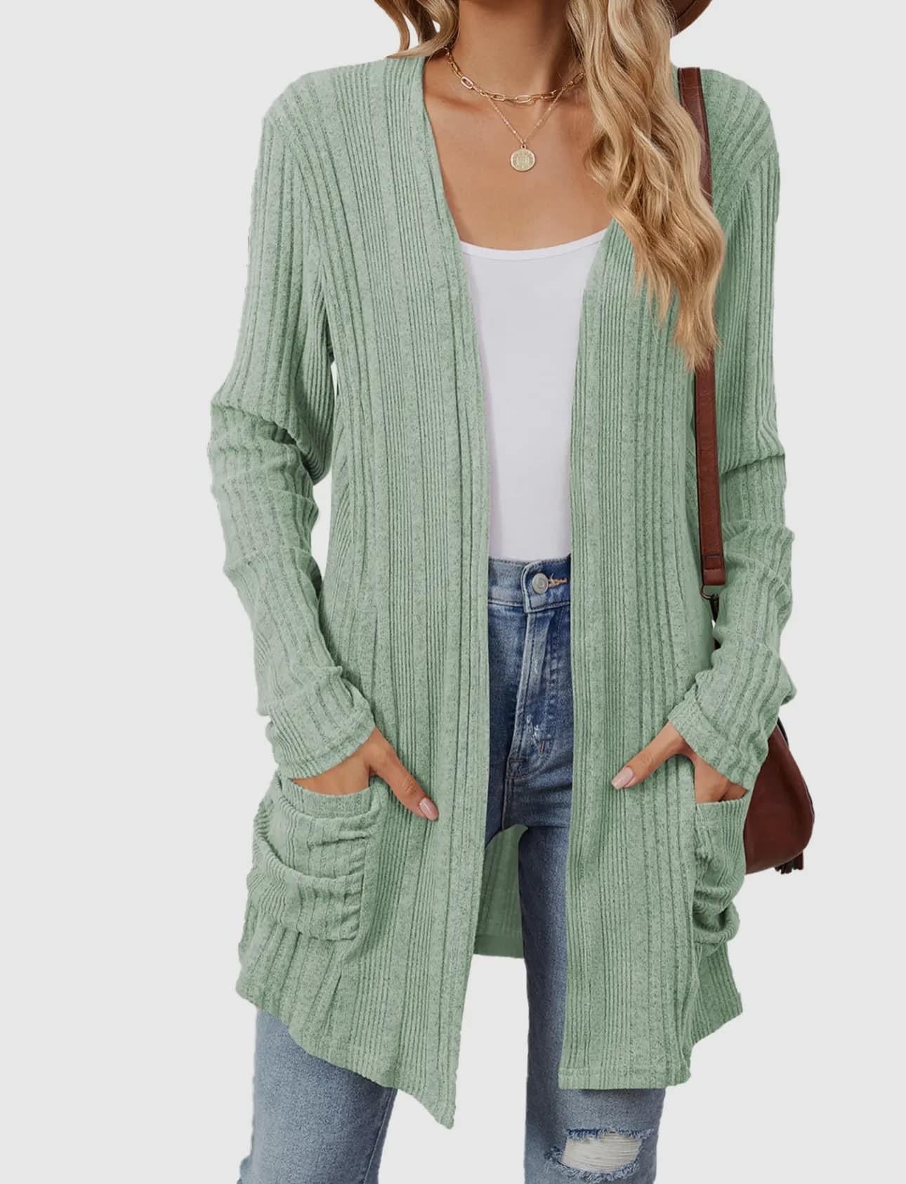 Mint cardigan