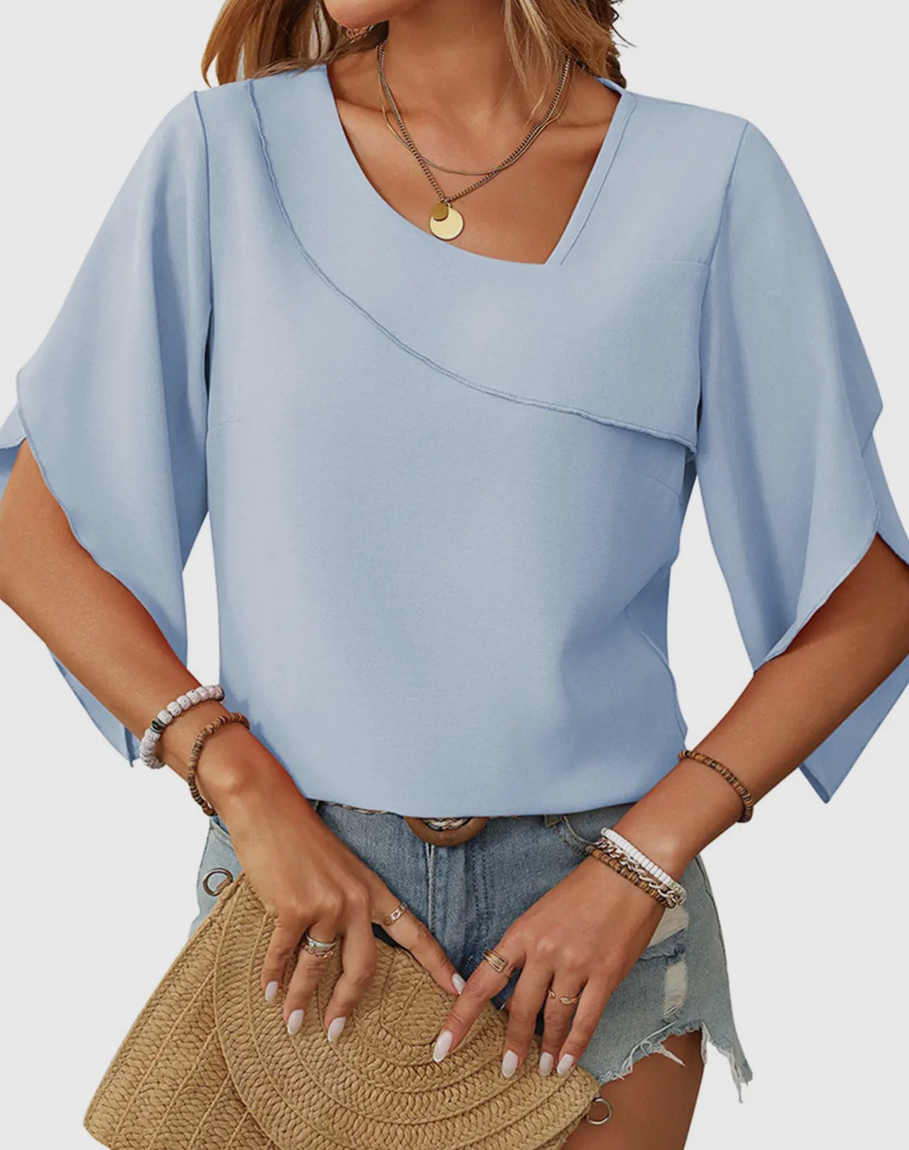 Blue blouse