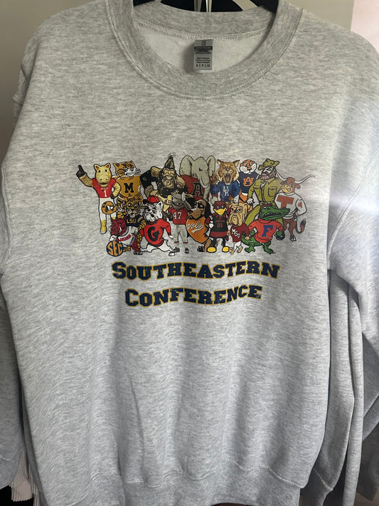 New SEC conference sweatshirt