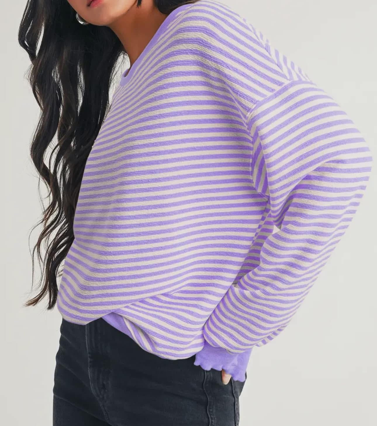 Striped sweater