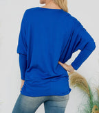 Long sleeve dolman top