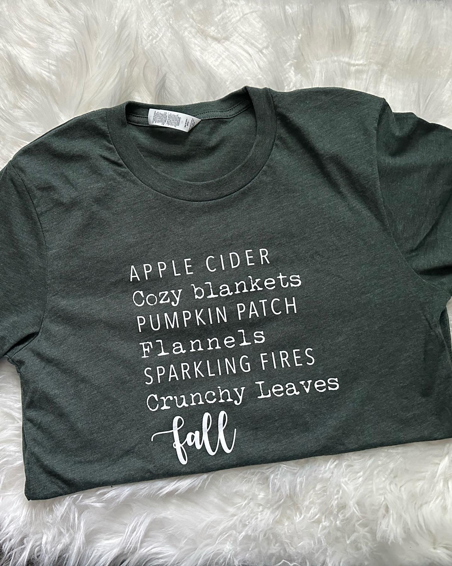 Fall words Graphic tee